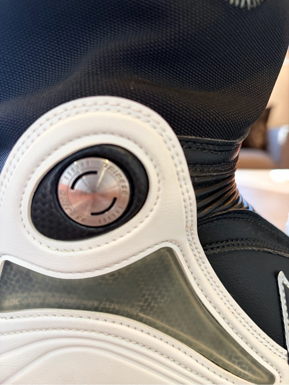 Dainese Axial Pro In Race Boots US 11 EU 44 Black White MotoGP Motorcycle - Picture 11 of 13